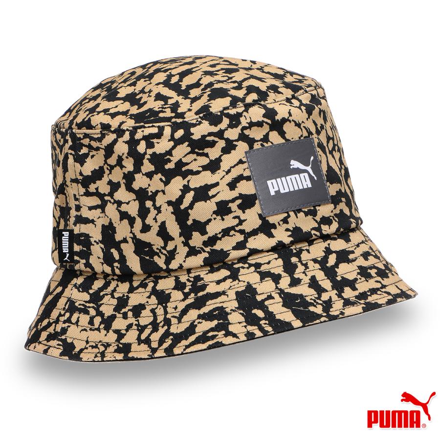 PUMA（プーマ） コア バケット AOP メンズ/レディース 帽子 ベージュ