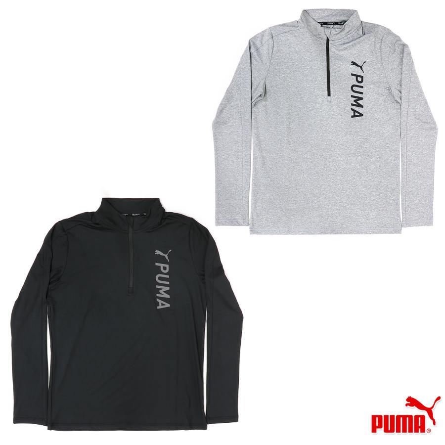 PUMA（プーマ） FIT POLYSPAN 1/2 メンズ/男性用 トレーニングウェア 