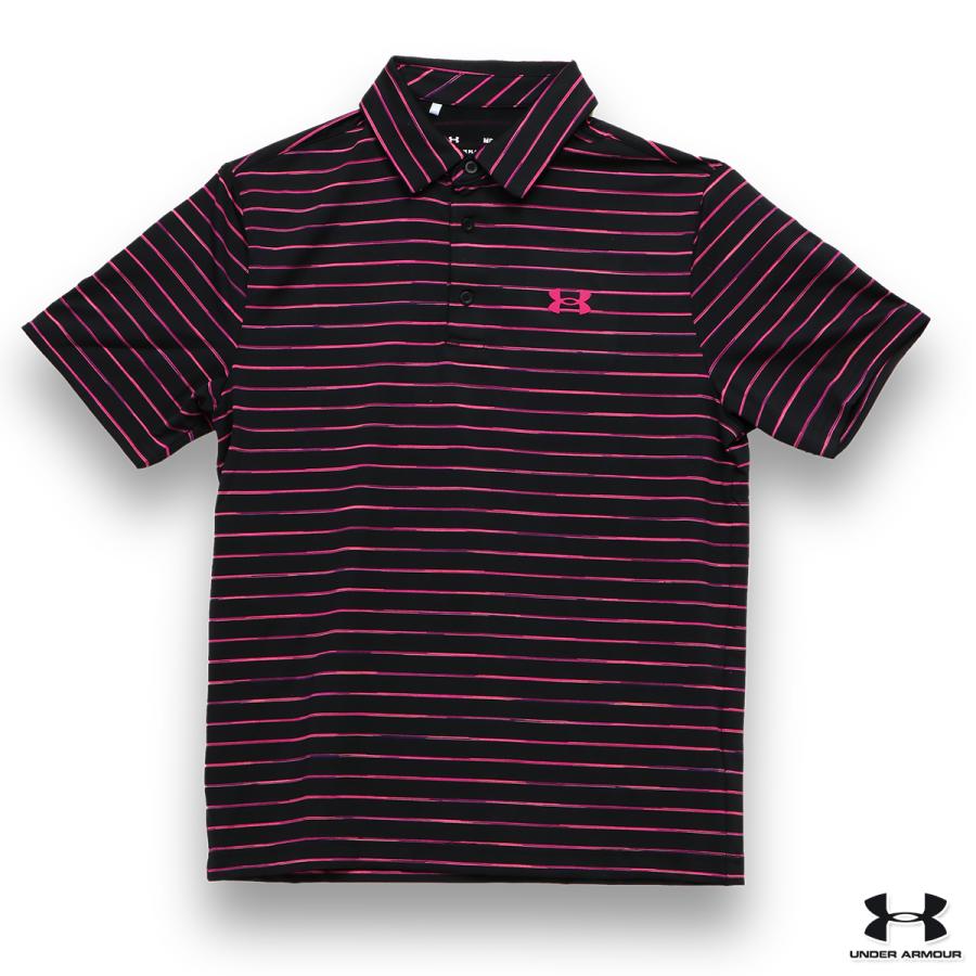 UNDER ARMOUR アンダーアーマー ポロシャツ 半袖 ボーダー UNDER ARMOUR アンダーアーマー ポロシャツ 半袖 ボーダー