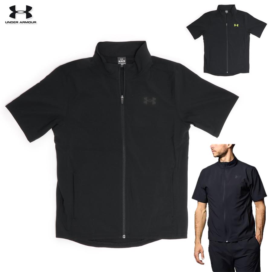 UNDER ARMOUR トレーニングジャケット ブラック UNDER ARMOUR（アンダーアーマー） トレーニング ジャケット トップス