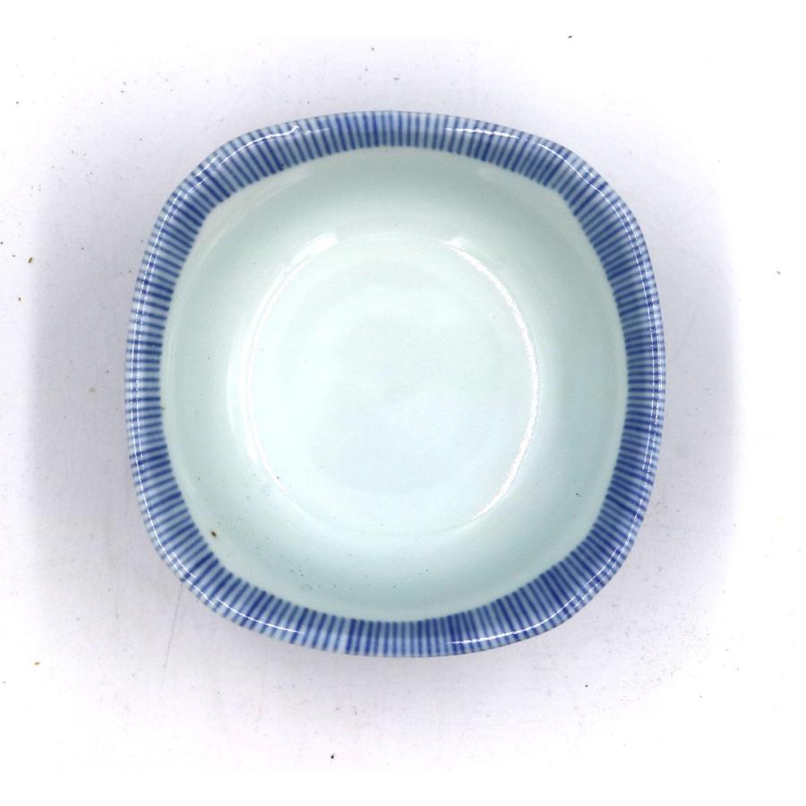 京十草四角小付　9×8.8×4.3(cm)　日本製　美濃焼　業務用食器　使いやすい食器　使いやすい小鉢　本格和食器 |  | 03