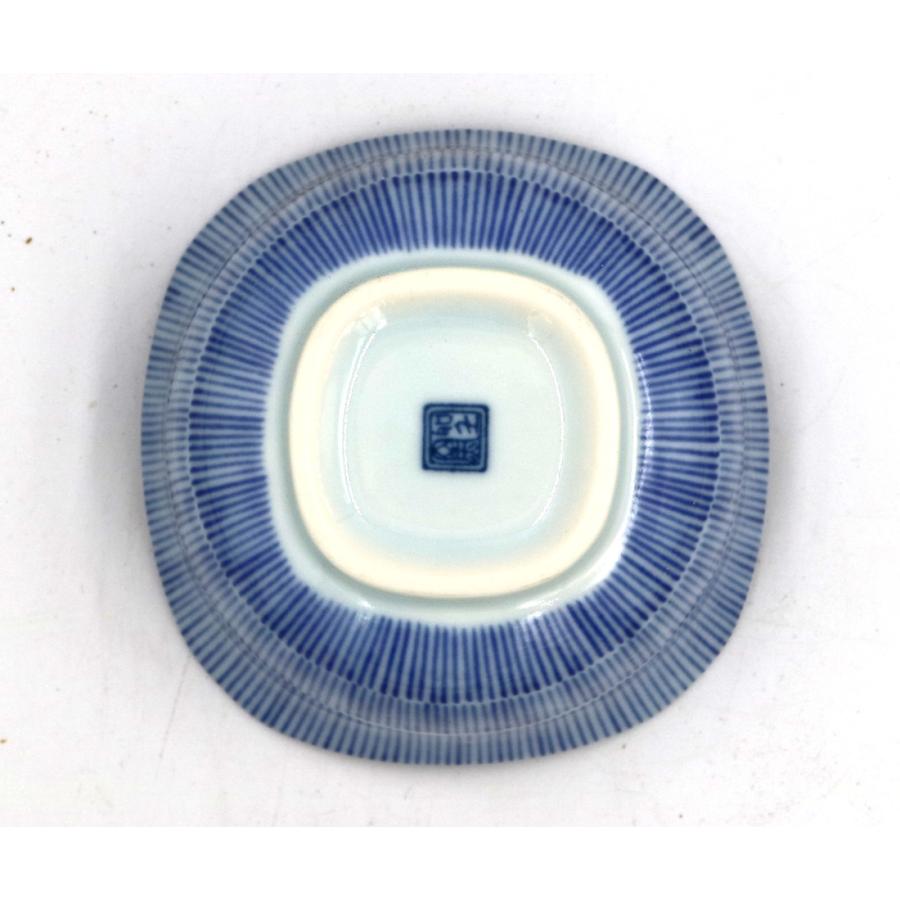 京十草四角小付　9×8.8×4.3(cm)　日本製　美濃焼　業務用食器　使いやすい食器　使いやすい小鉢　本格和食器 |  | 04