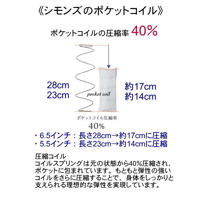 SIMMONS（シモンズ） シングルベッド フラット2 ステーション 5.5 