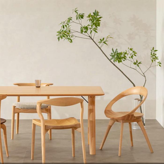 起立木工　アネロチェア　椅子　ダイニングチェア　ANELLO 回転式　現状品 ANELLO CHAIR｜起立木工｜コンフォートQ｜阪急百貨店の