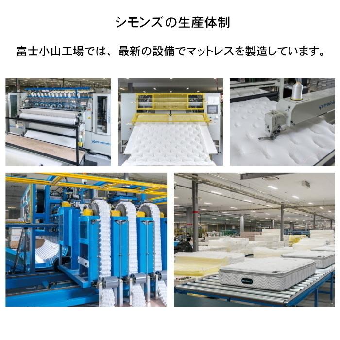 SIMMONS - シモンズ シングル寝台 アーグシェルフ2 引出付き 選べるマットレス 6.5inゴールデンありがた味 ニュー相応う 衣嚢捲線 精神的な統合取りつける無料(構成成分領域除く)