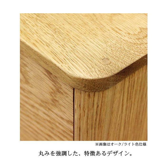 久和屋 120サイドボード ストリーム オーク無垢 ライト色 送料無料