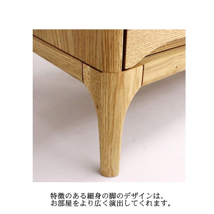 久和屋 180テレビボード ローボード ストリーム オーク無垢 ライト色