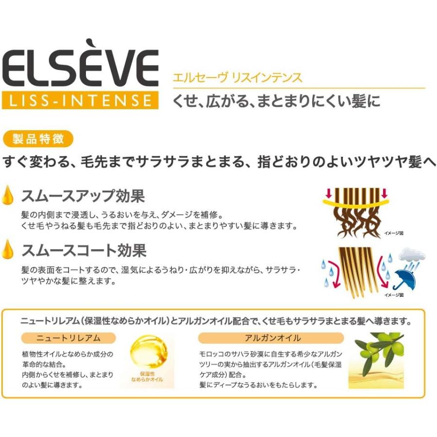 ロレアル パリ エルセーヴ ヘアオイル リスインテンス スムース ロレアル パリ エルセーヴ ヘアオイル リスインテンス スムース