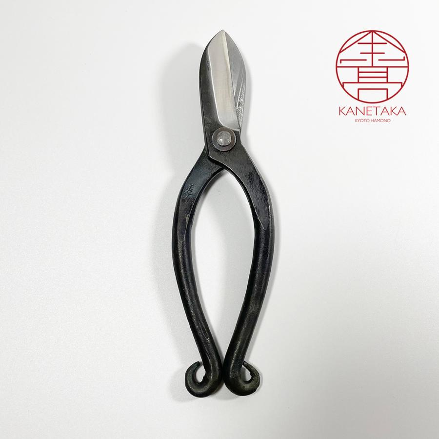 金高刃物老舗 花鋏 花ばさみ 黒打 6寸（180mm） : 京刃物 金高刃物老舗
