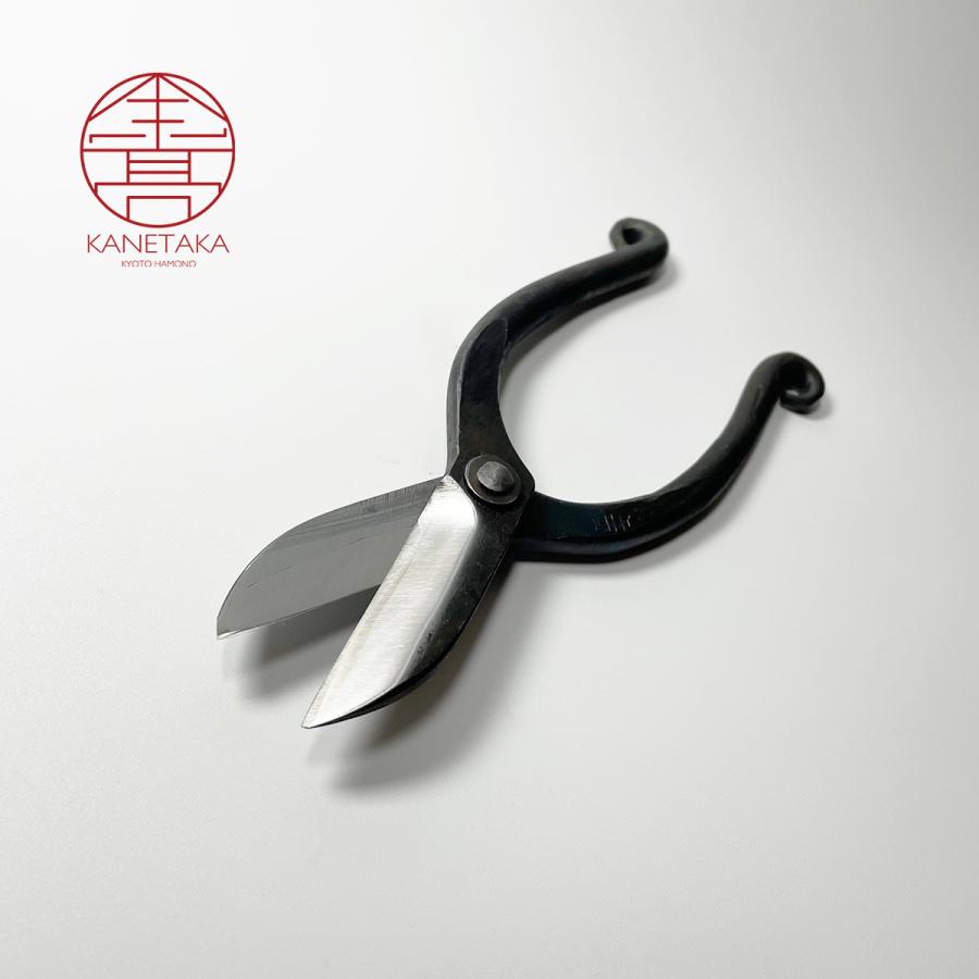 金高刃物老舗 花鋏 花ばさみ 黒打 6寸（180mm） : 京刃物 金高刃物老舗