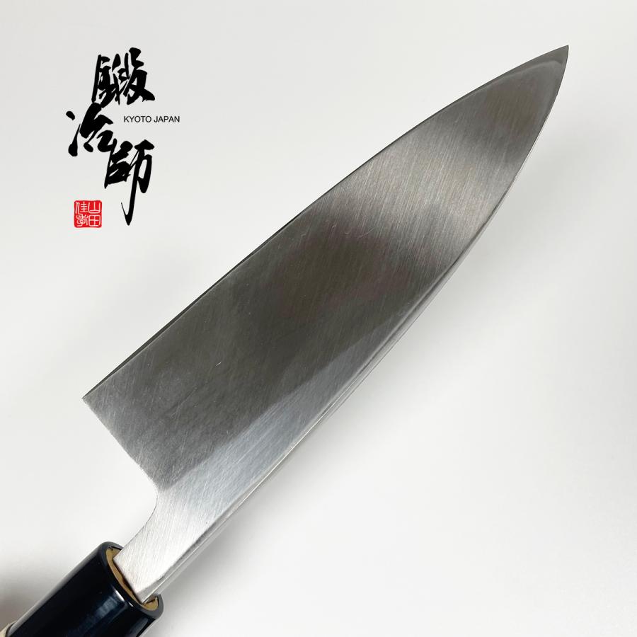 金高刃物老舗 出刃庖丁 5寸(150mm)・右利き用 : 京刃物 金高刃物老舗