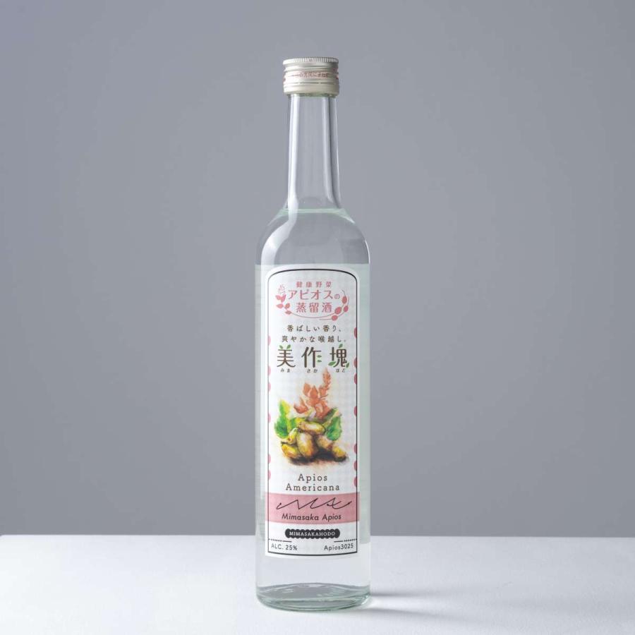 アピオスの蒸留酒★美作塊（みまさかほど）〜桃色ラベル |  | 01