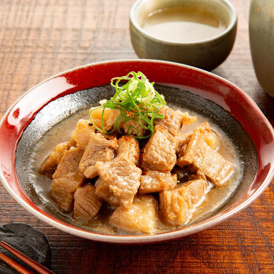 【冷蔵】牛すじ煮込みみそ10pセット | 牛すじ おつまみ レトルト 惣菜 牛スジ 牛 牛肉|カネテツPayPayモール店|02