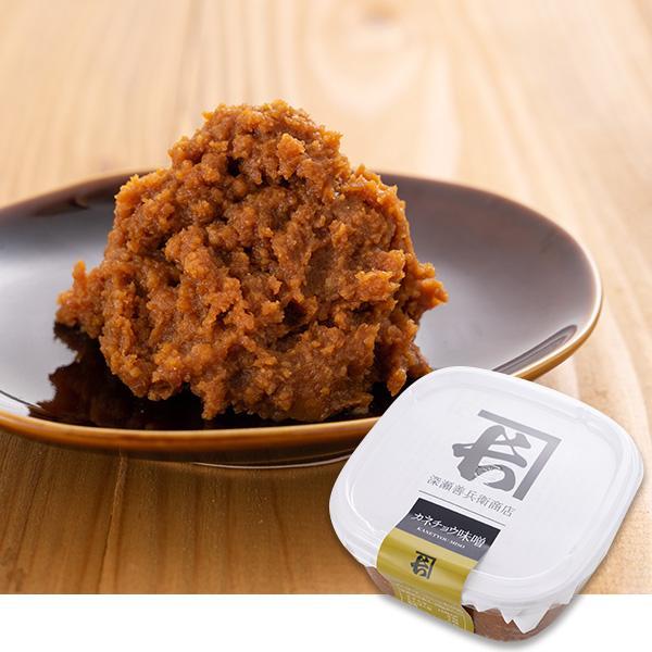 12割糀味噌と天然醸造カネチョウ味噌のセット　500g×2（つぶ） |  | 06