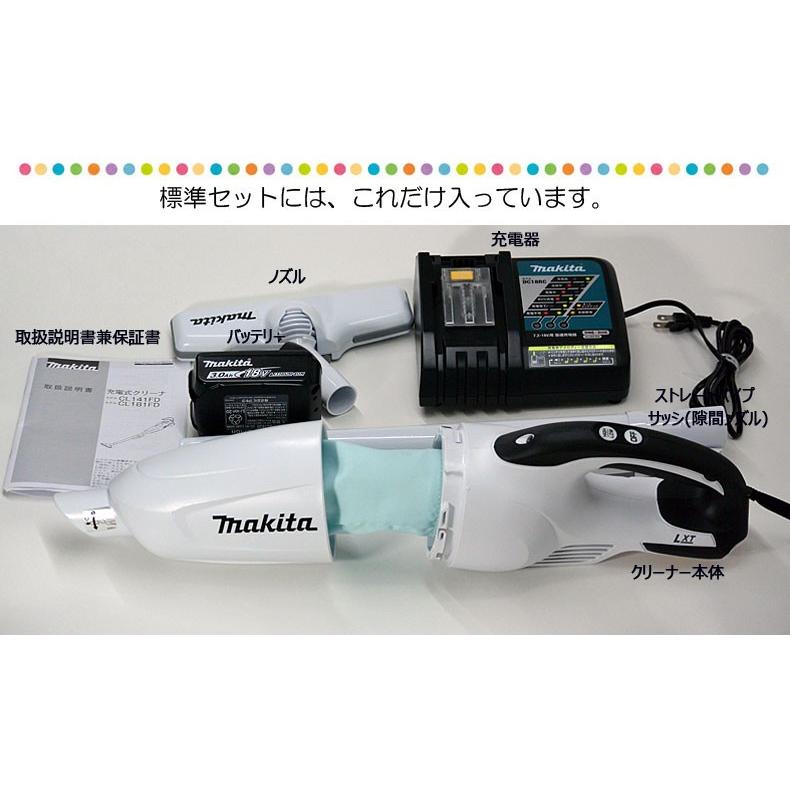 【新品】マキタ 18V ..クリーナー、カプセル式 掃除機 コードレス マキタ（makita） カプセル式 コードレス 掃除機【18V CL181FDRF/W