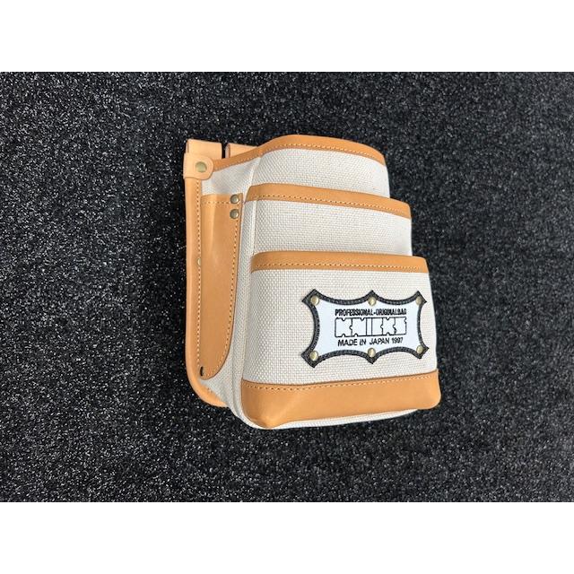 45086 ニックス帆布ヌメ革補強3段腰袋 KH-301H : かねやす - 通販