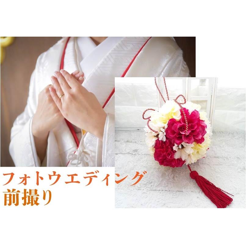 和装ブーケ フォトウエディング 写真婚 前撮り 和ブーケ ボールブーケ 白無垢 打掛 花嫁 ブーケ 贈り物 D 001 024 Ally 通販 Yahoo ショッピング