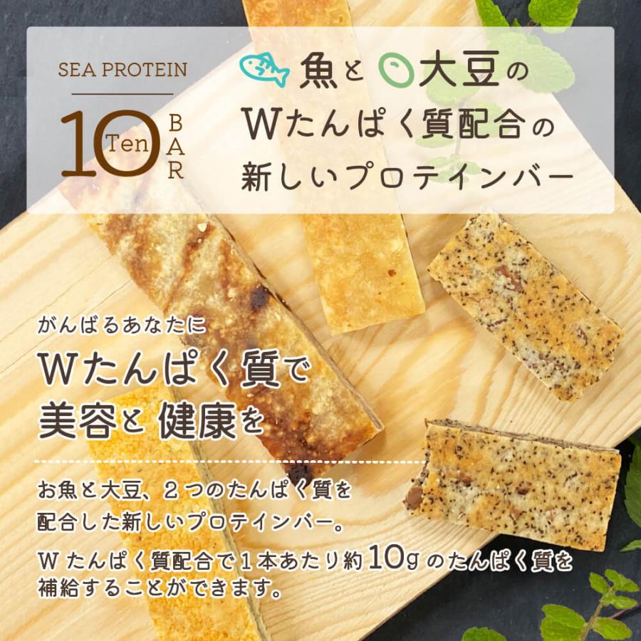 冷凍便 魚と大豆のwたんぱく質 シープロテイン10BAR トライアルセット