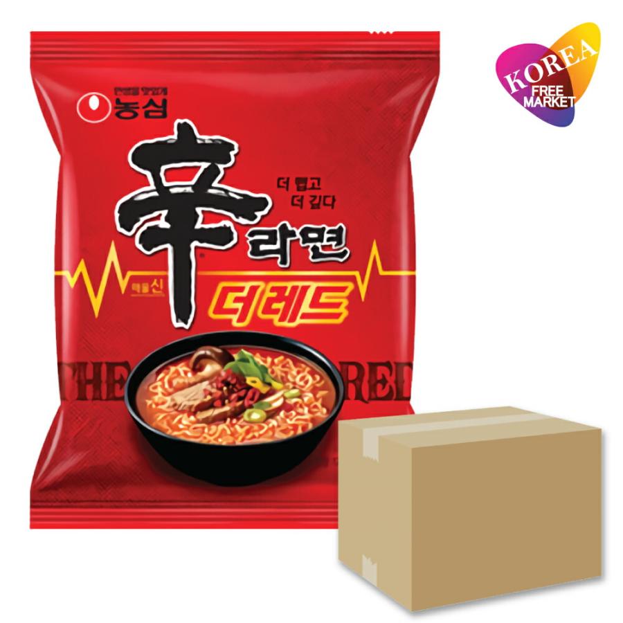 NONGSHIM（農心） 辛ラーメン ザ レッド THE RED 125g 32袋 箱売り 