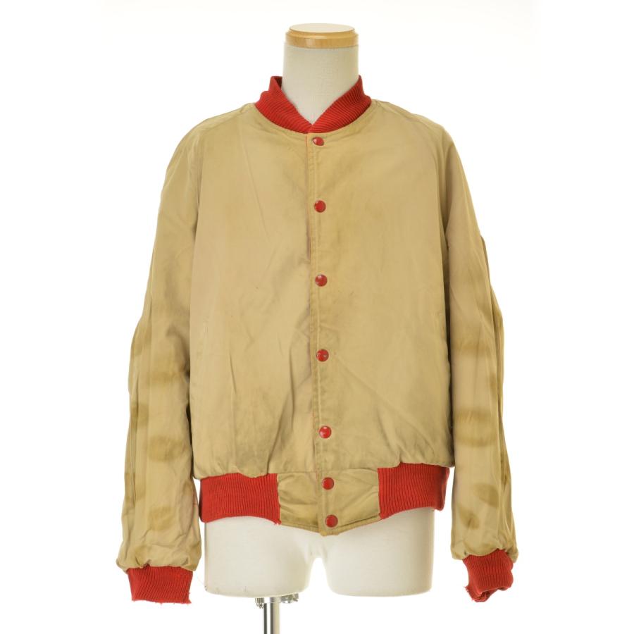 ビンテージ フルジップ ジャケット ベースボールジャケット VINTAGE VINTAGE / ヴィンテージ リバーシブル ベースボールジャケット