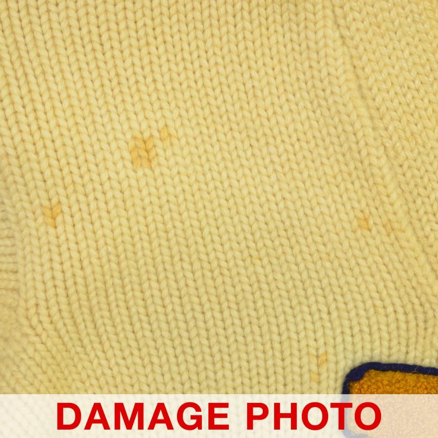 CHAMPION KNITWEAR MILLS 30s レタードVネック 長袖ニットセーター