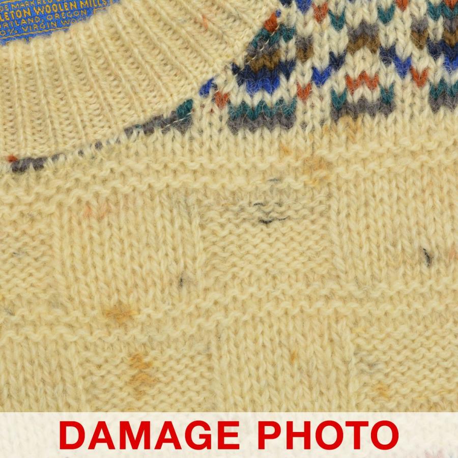 PENDLETON（ペンドルトン） 70s ジャガード柄 長袖ニットセーター