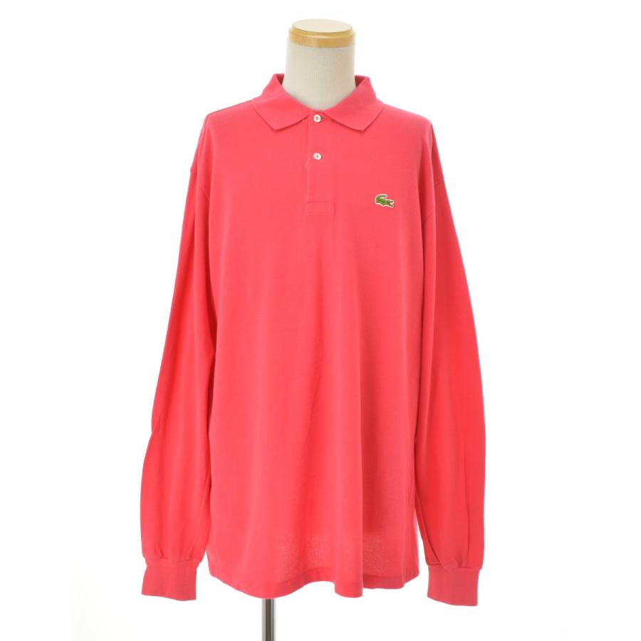 70s フランス製 LACOSTE ラコステ フレラコ 長袖 ポロシャツ 鹿の子 LACOSTE（ラコステ） 70s CHEMISE フランス製 ワンポイント鹿の子 長袖