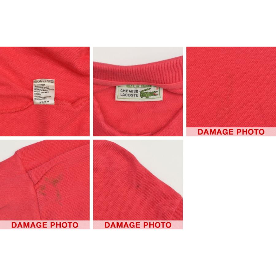 LACOSTE（ラコステ） 70s CHEMISE フランス製 ワンポイント鹿の子 長袖