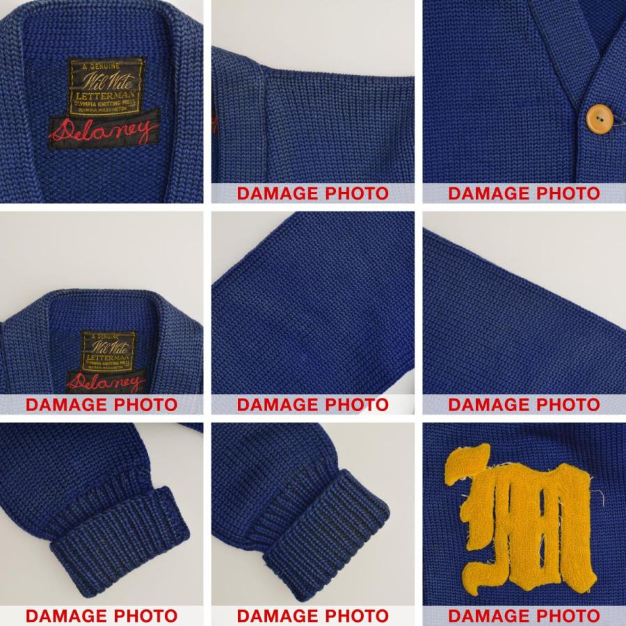 Wil Wite 40s〜50s LETTERMAN レタード 長袖カーディガン : ブランド