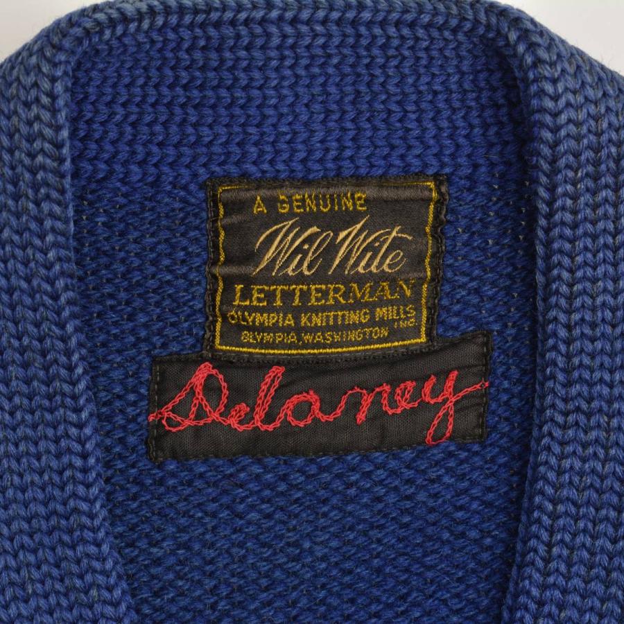 Wil Wite 40s〜50s LETTERMAN レタード 長袖カーディガン : ブランド