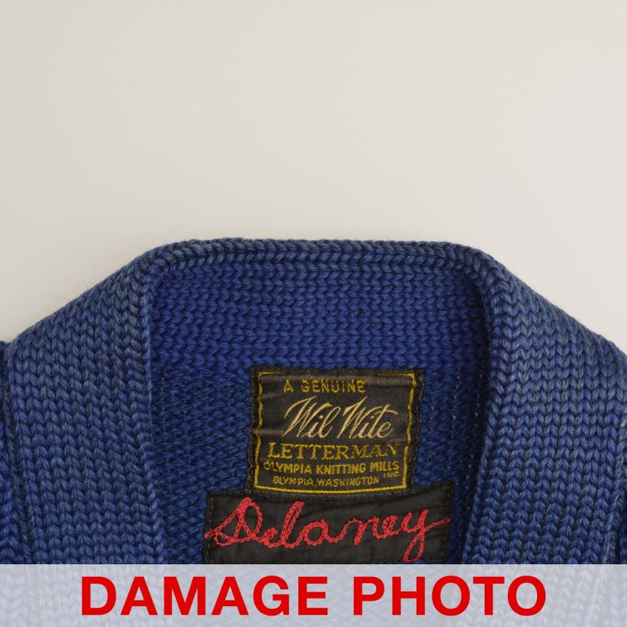 Wil Wite 40s〜50s LETTERMAN レタード 長袖カーディガン : ブランド