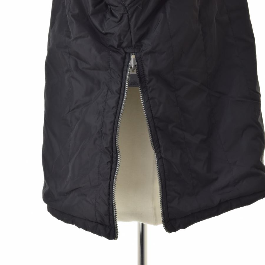 adidas（アディダス） 90s 中綿入 フード付 ハーフジップ プルオーバー