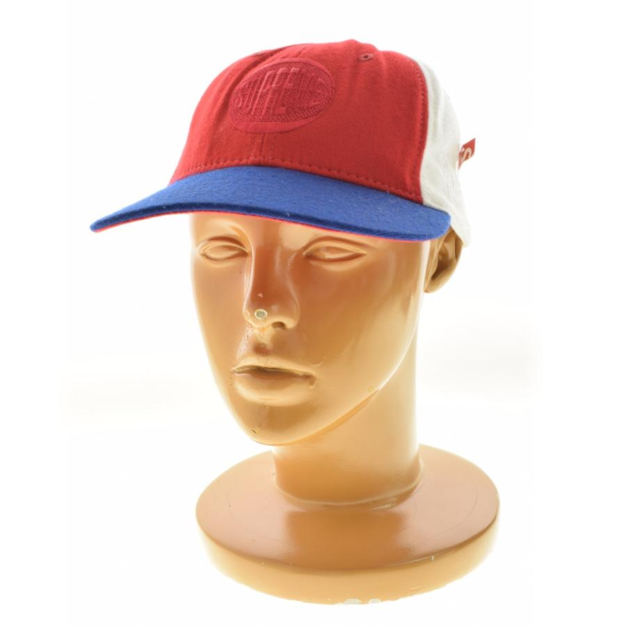 Supreme 90s 初期 トリコロール 6パネルキャップ Supreme（シュプリーム） 90s 初期 トリコロール 6パネル ベースボール