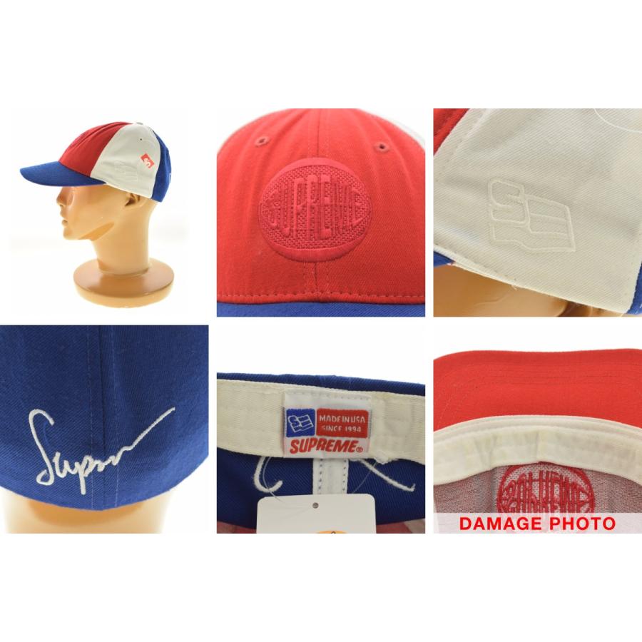 Supreme（シュプリーム） 90s 初期 トリコロール 6パネル ベースボール