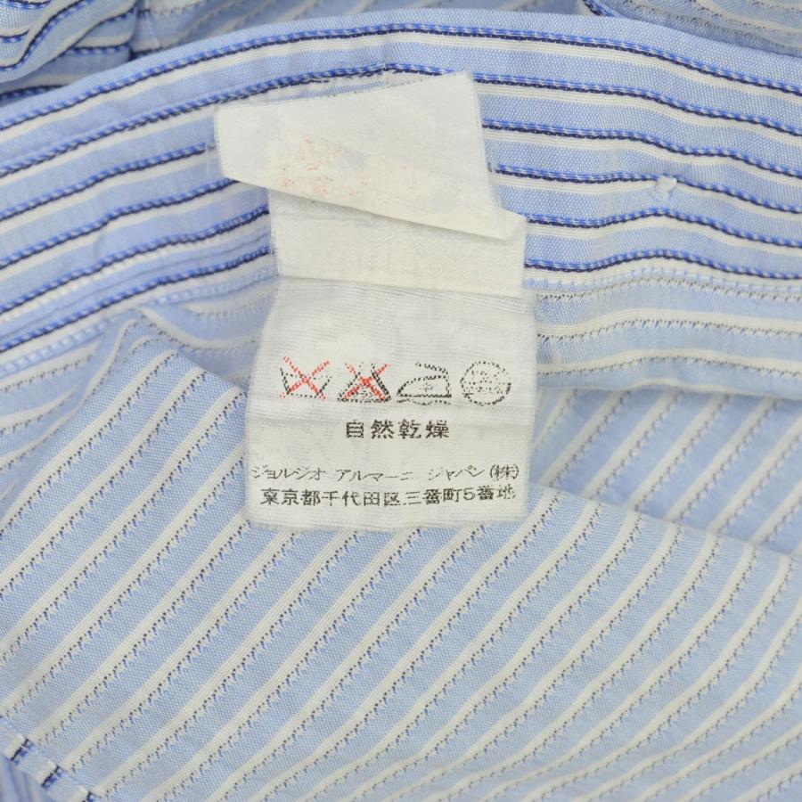 GIORGIO ARMANI / ジョルジオアルマーニ ストライプ 長袖シャツ