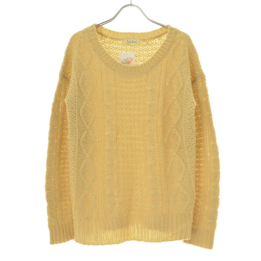 Rope Picnic ロペ ピクニック ラメ入りアラン柄 長袖ニットセーター G ブランド古着の買取販売カンフル 通販 Yahoo ショッピング