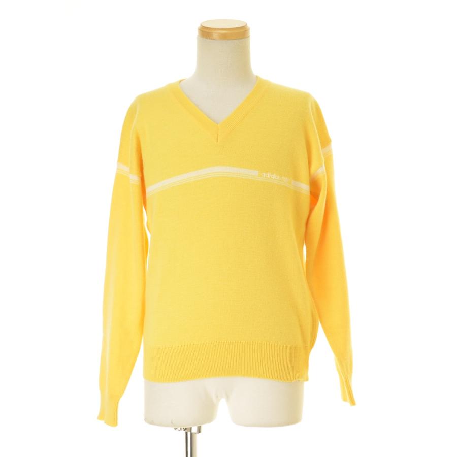 adidas（アディダス） 80s 万国旗タグ 西ドイツ製 長袖ニットセーター 