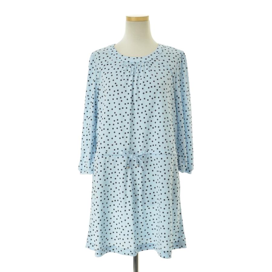 Courreges クレージュ 総柄 七分袖ワンピース G ブランド古着の買取販売カンフル 通販 Yahoo ショッピング