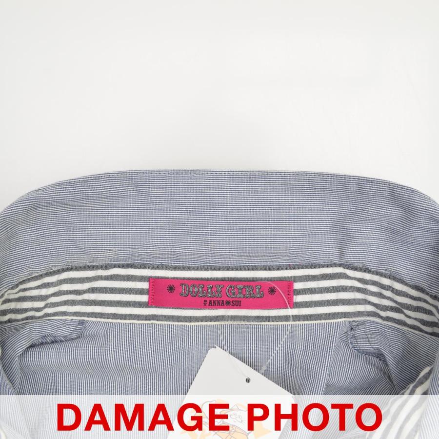 Dolly Girl By Anna Sui ドーリーガールバイアナスイ ストライプ柄フリル 半袖ワンピース G ブランド古着の買取販売カンフル 通販 Yahoo ショッピング