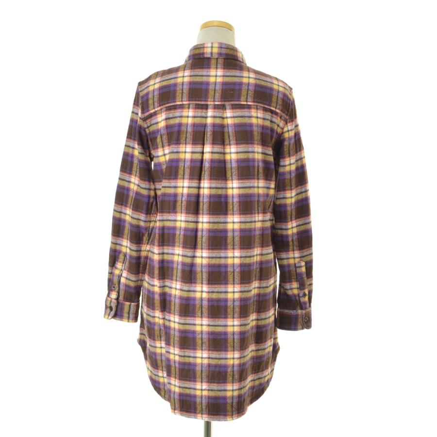 期間限定値下げ Beams Heart ビームスハート チェック柄ネルシャツ 長袖ワンピース G ブランド古着の買取販売カンフル 通販 Yahoo ショッピング