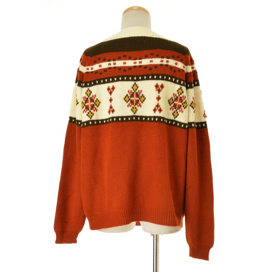 【JCPENNEY】70s長袖ニットセーター JC PENNEY / ジェーシーペニー 70s 長袖ニットセーター : ブランド古着