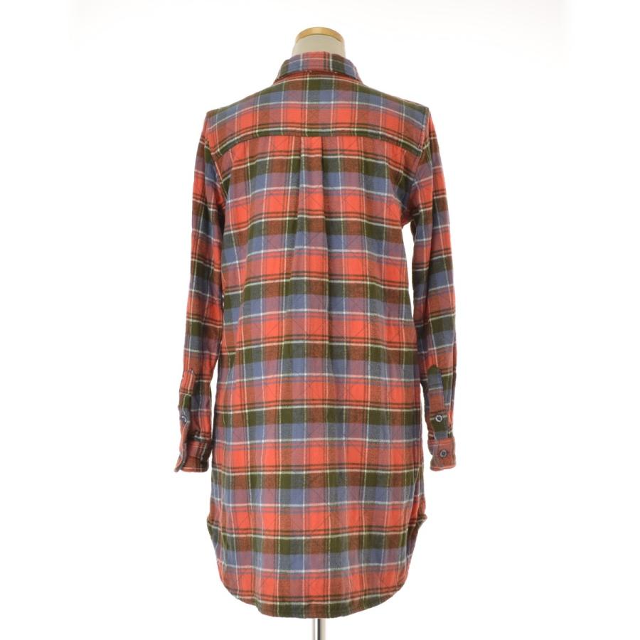 Beams Heart ビームスハート チェック柄ネルシャツ 長袖ワンピース G ブランド古着の買取販売カンフル 通販 Yahoo ショッピング