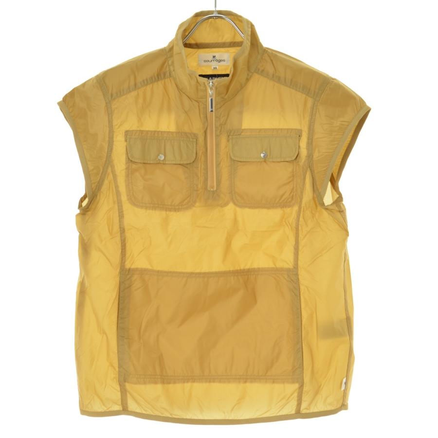 Courreges クレージュ Diaplex ナイロン半袖 ベスト G ブランド古着の買取販売カンフル 通販 Yahoo ショッピング