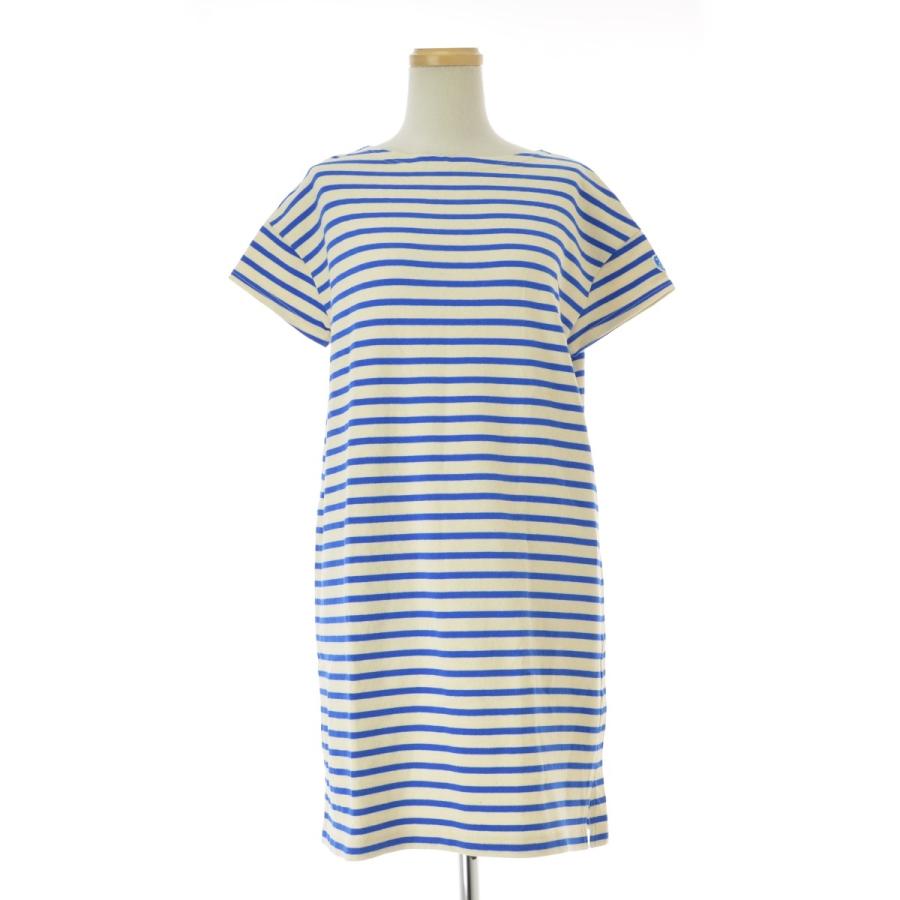 Orcival オーチバル Rc 6704 Cotton Lourd French Sleeve One Piece ボーダーボートネックバスクシャツ 半袖ワンピース G ブランド古着の買取販売カンフル 通販 Yahoo ショッピング