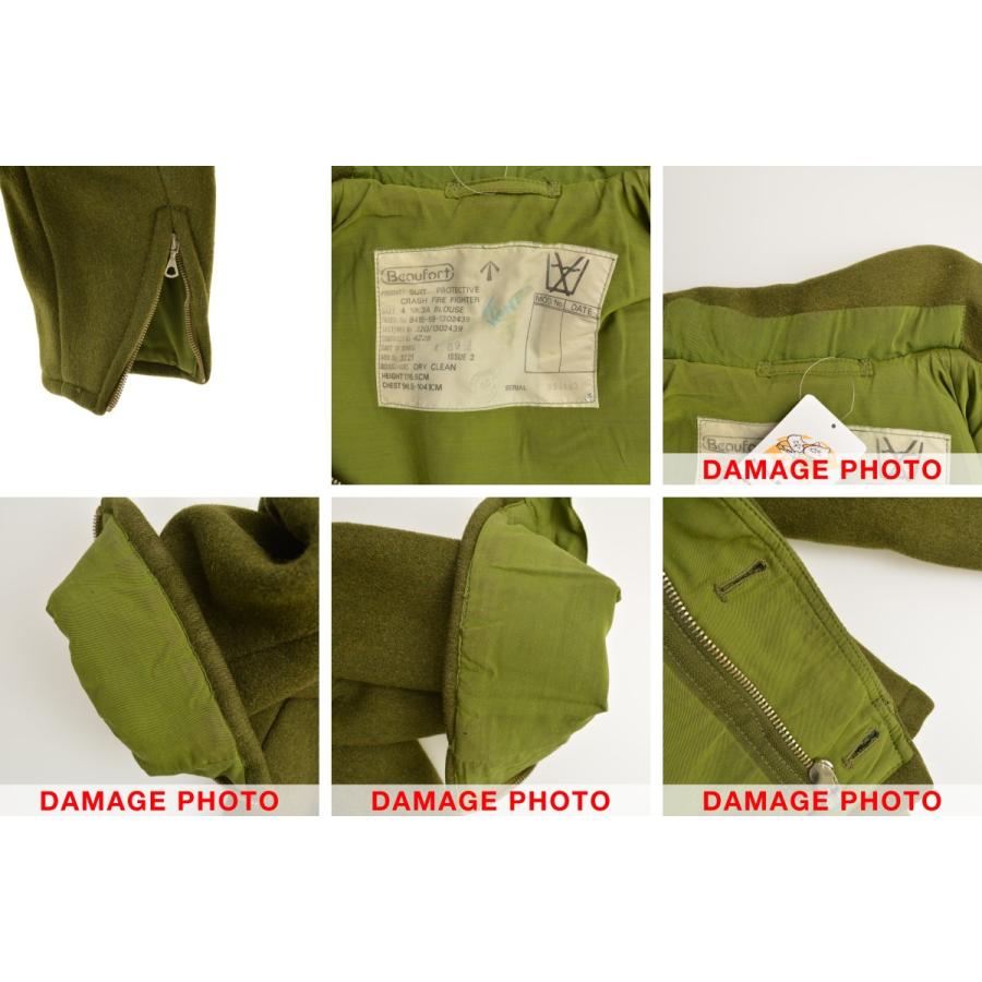 【MILITARY】80s イギリス軍  AIR FORCE RAF CRASH FIRE FIGHTER JACKET MK3Aウールジャケット MILITARY（ミリタリー） 80s イギリス軍 ROYAL AIR FORCE RAF CRASH