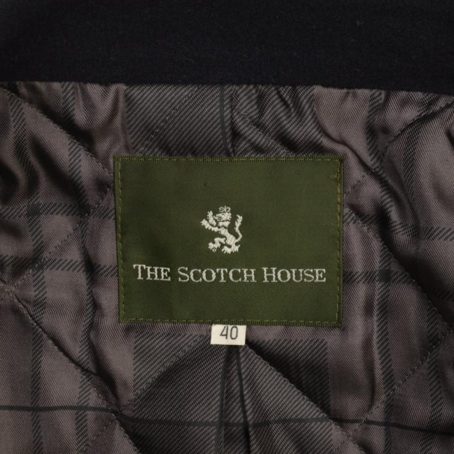 THE SCOTCH HOUSE / ザスコッチハウス インナーキルティング ウール Pコート｜kanful｜05