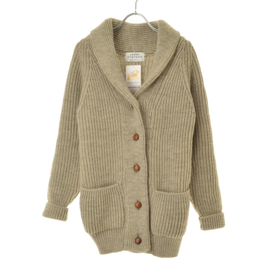 James Charlotte / ジェームスシャルロット ショールカラーウール 