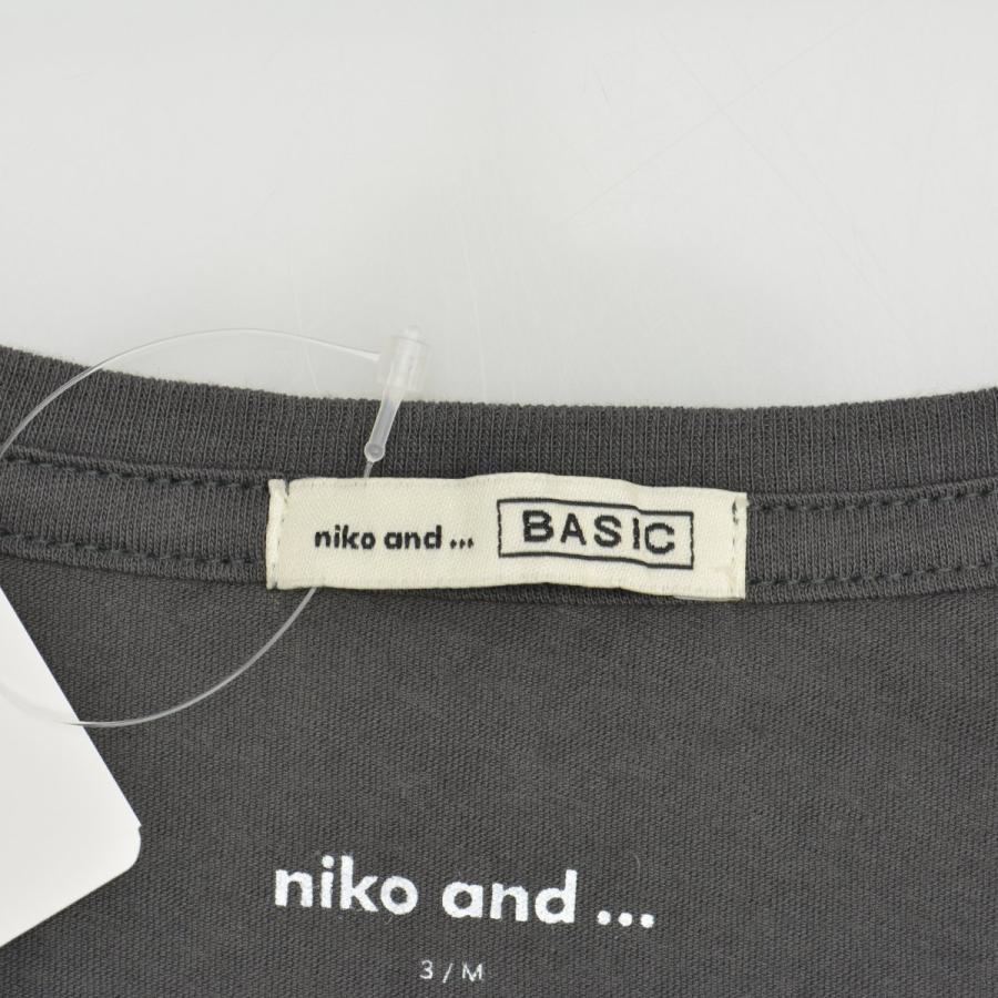 niko and... / ニコ アンド オーガニックコットンVネック 半袖Tシャツ｜kanful｜04