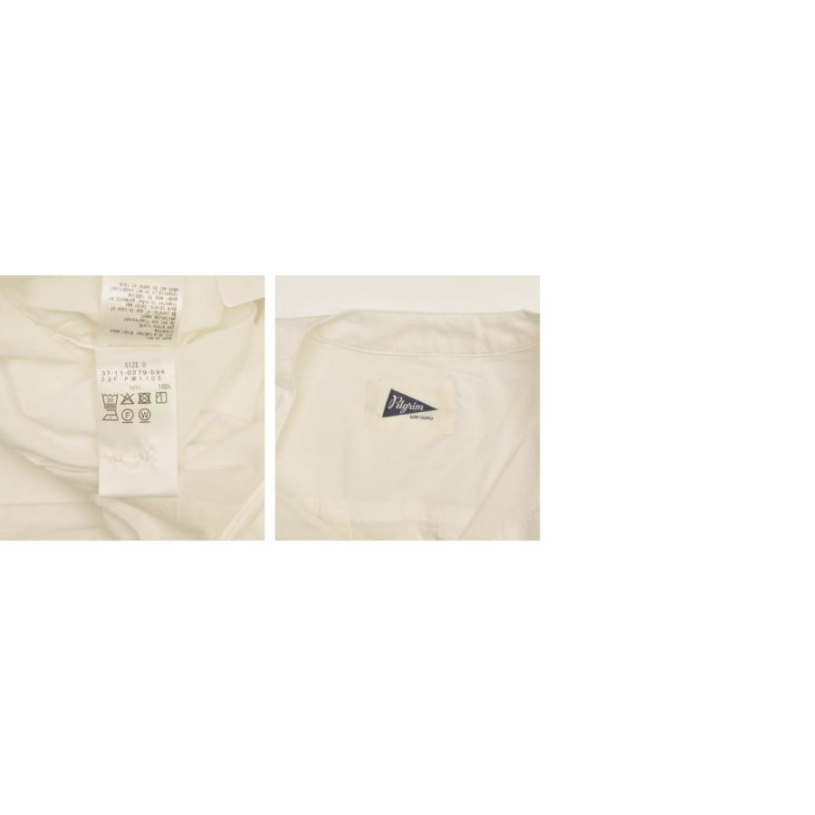 Pilgrim Surf+Supply / ピルグリム サーフ サプライ 23AW 37-11-0279-594 Clarice Band Collar Shirt バンドカラーシャツ 長袖シャツ｜kanful｜03