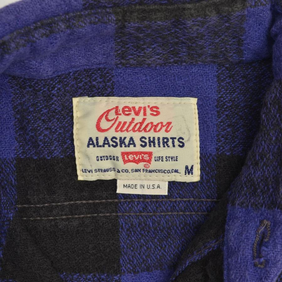 LEVIS / リーバイス 90s USA製 ALASKA SHIRTS アラスカシャツ 長袖シャツ｜kanful｜04